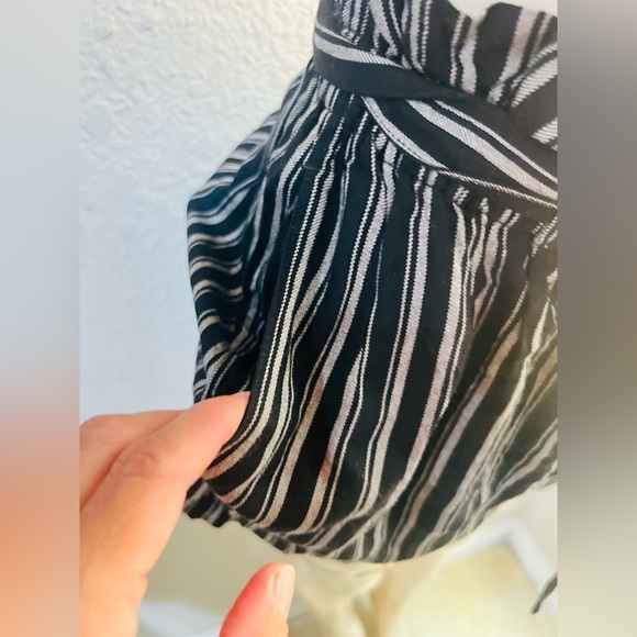 Hollister Womens Small Ultra High-Rise Striped Shorts Drawstring size small - Picture 4 of 13